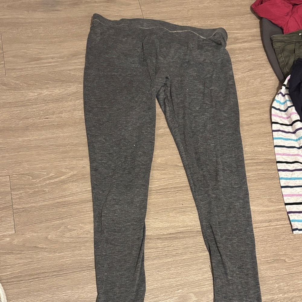 Cuddl Duds Charcoal Kids Leggings